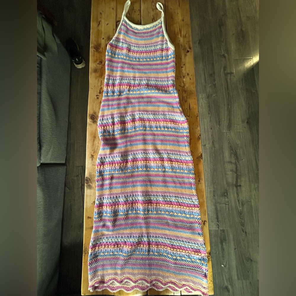 Multicolor Knit Women's Skirt